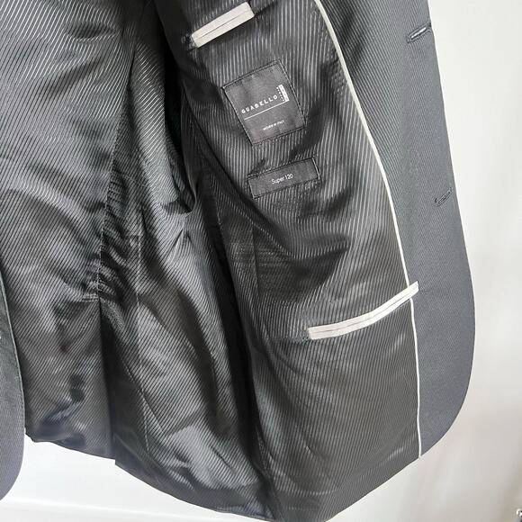 Hugo Boss Blazer The James 4 Guabello Super 120 Men's 40R Virgin Wool Sport Coat - Picture 7 of 13